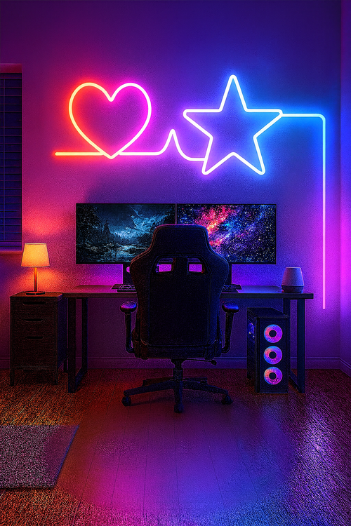Bande LED néon RGBIC USB 5 V