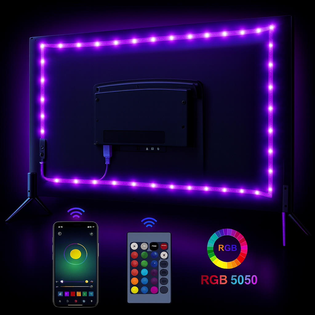 Bande lumineuse LED USB