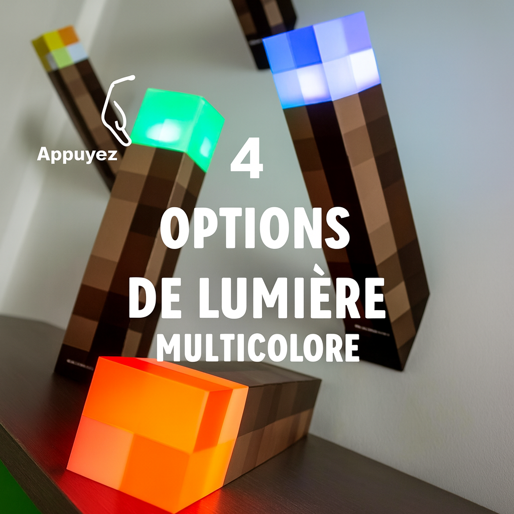 lampe torche minecraft