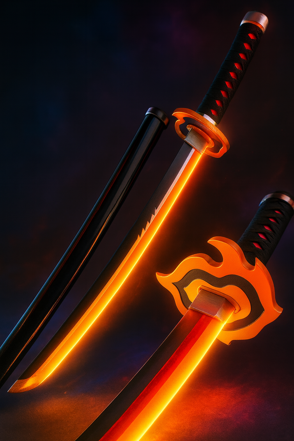 ⚡ Katana Lumineux Demon Slayer