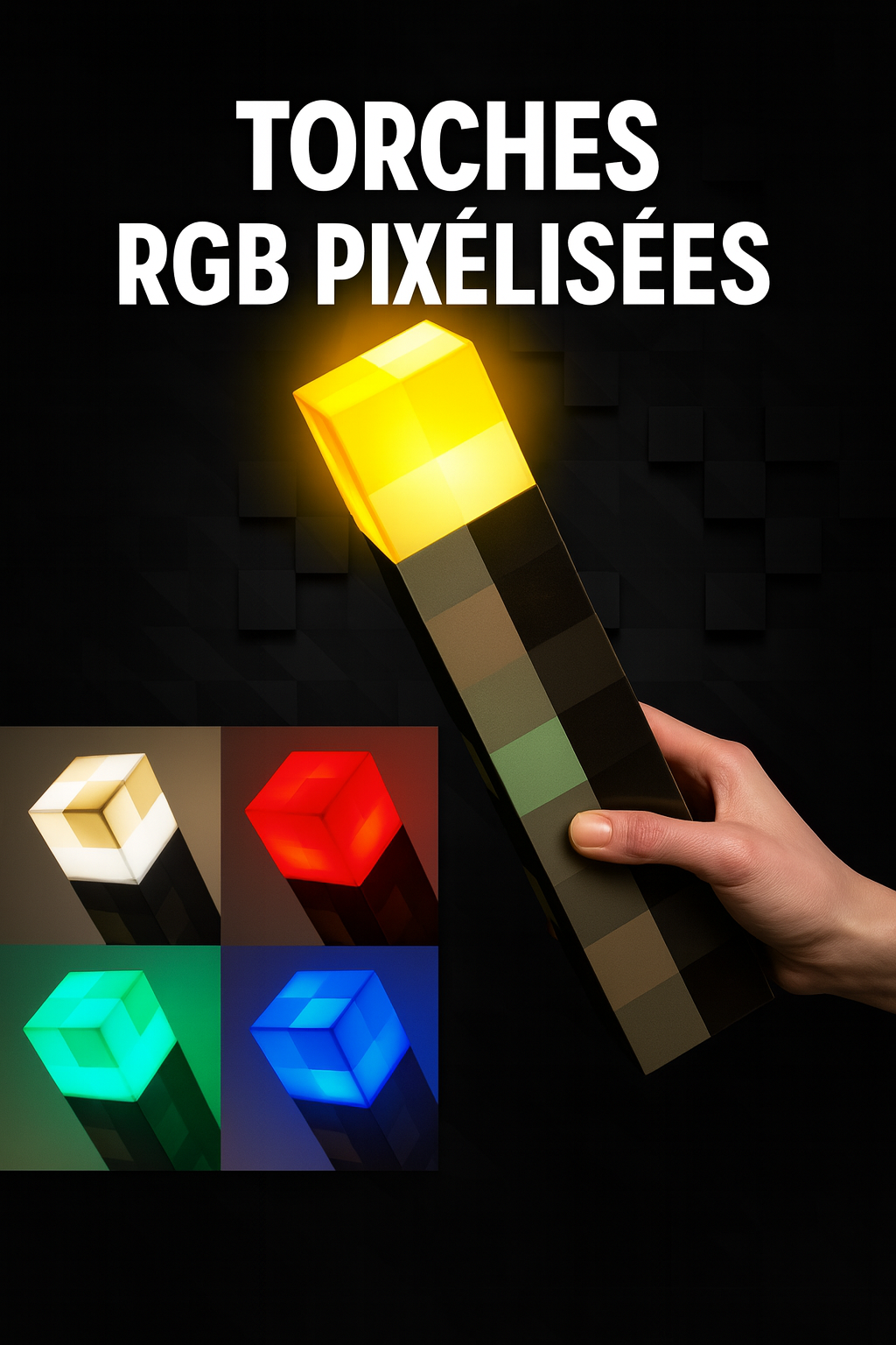 lampe torche minecraft