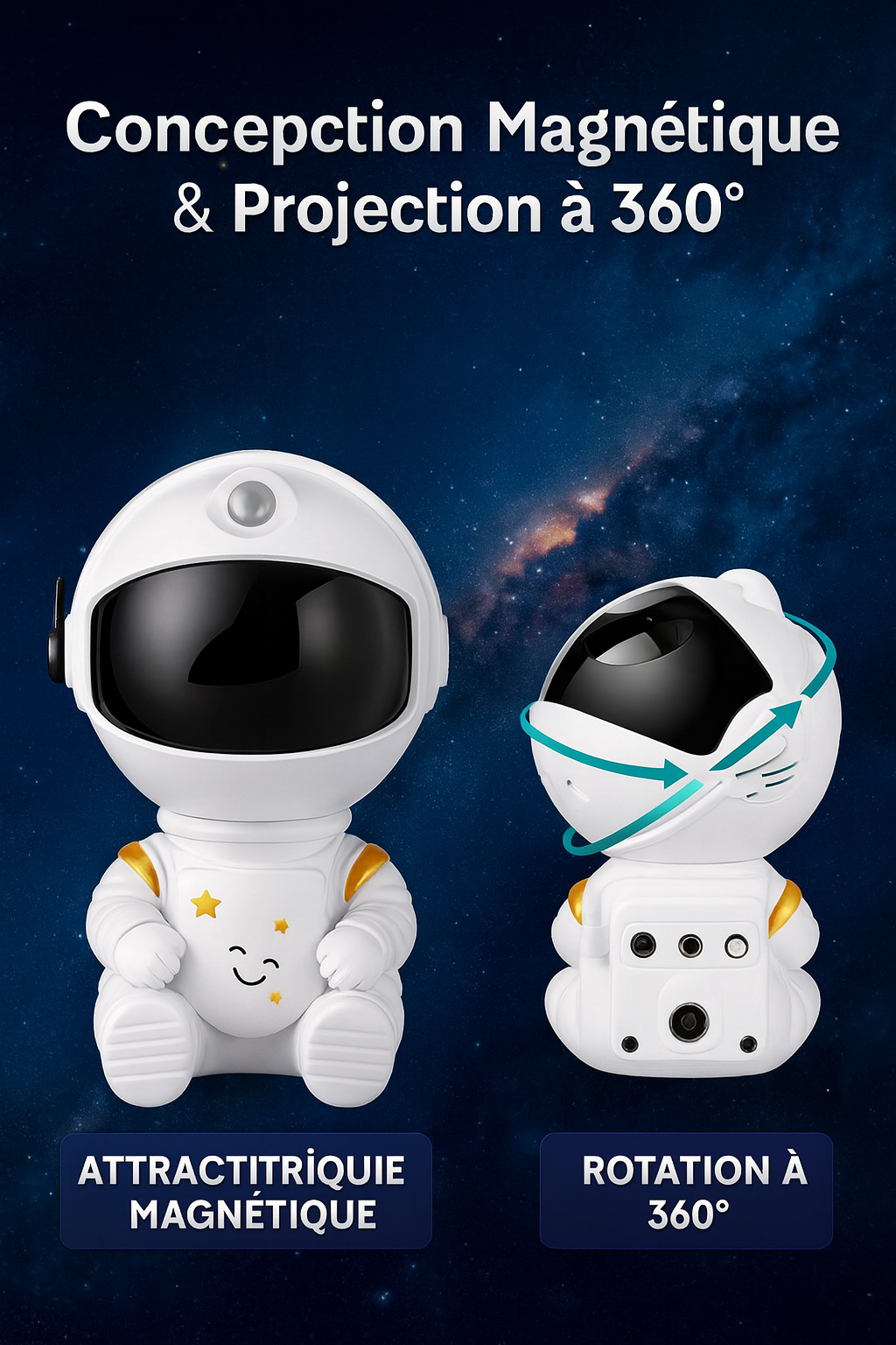 projecteur astronaute